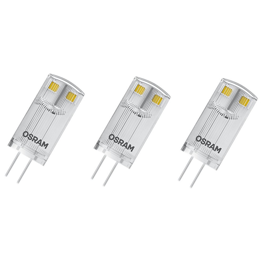 SET 3x Lampadina LED G4/0,9W/12V 2700K - Osram