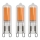 SET 3x Lampadina LED G9/2W/230V 3000K - Eglo 10614