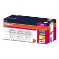 SET 3x Lampadina LED PAR16 GU10/4,5W/230V 2700K - Osram