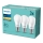 SET 3x Lampadina LED Philips E27/6W/230V 2700K