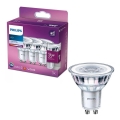 SET 3x Lampadina LED Philips PAR16 GU10/3,5W/230V 4000K