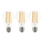 SET 3x Lampadina LED VINTAGE A60 E27/9W/230V 3000K - Brilagi