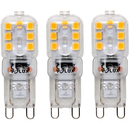 SET 3x Lampadine LED G9/2,5W/230V 3000K