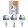 SET 3x Lampadine LED RGBW dimmerabili SMART+ E14/5W/230V 2700K-6500K - Ledvance