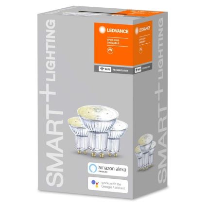 SET 3x LED lampadine dimmerabile SMART+ GU10/5W/230V 2700K Wi-Fi - Ledvance