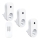 SET 3x Prese telecomandate 230V/1xCR2032 + telecomando
