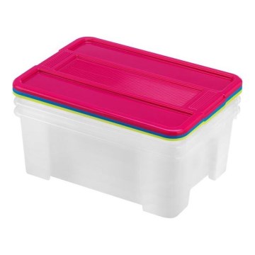 SET 3x Scatola contenitore TEX BOX 10 l