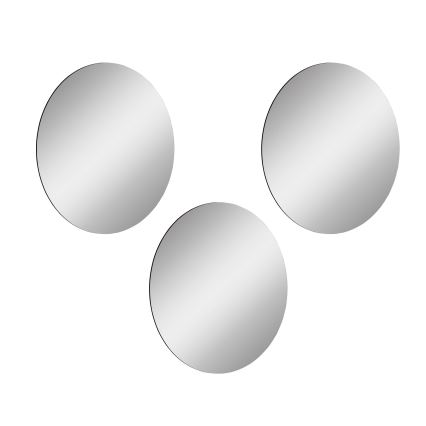 SET 3x Specchio da parete ROUND diam. 30 cm