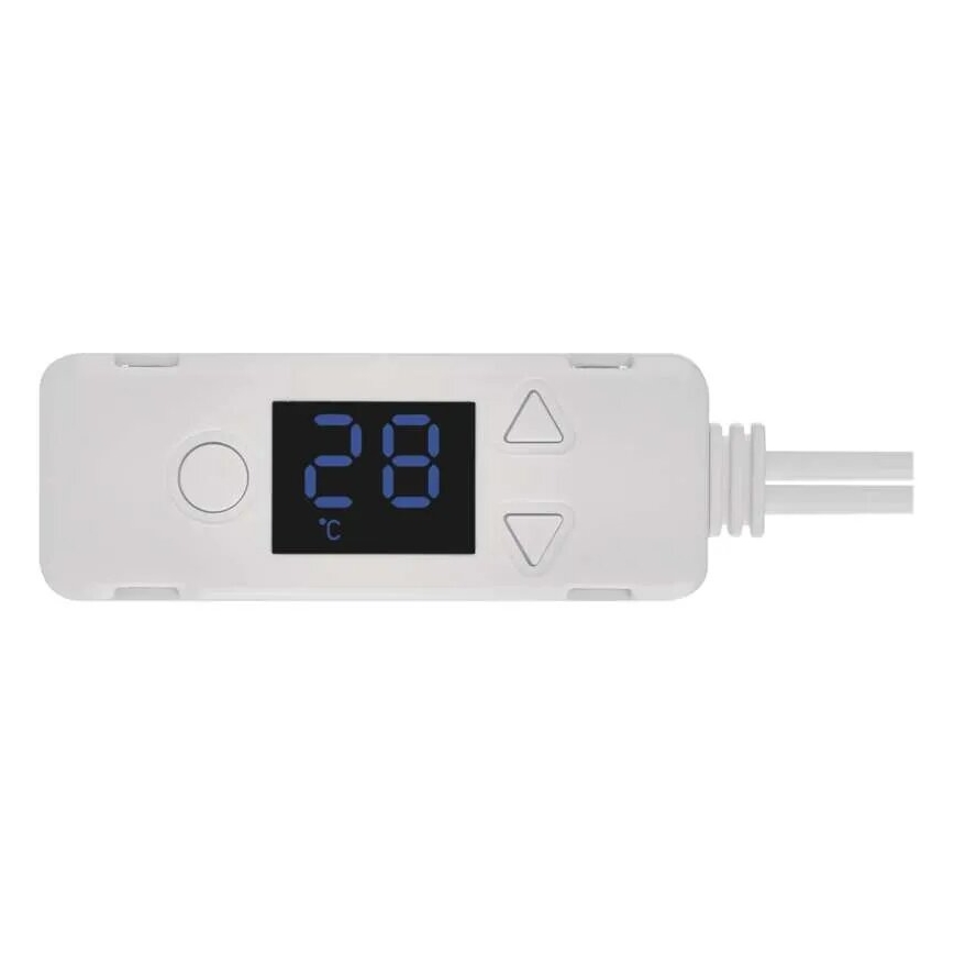 SET 3x Ventola del radiatore 5/230V bianco