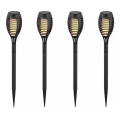 SET 4 lampade solari LED 4xLED/3,6V 1xAAA IP44 100 mAh