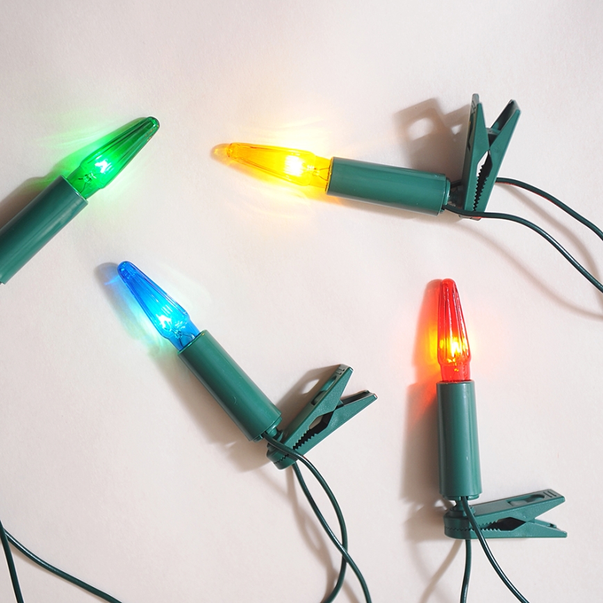 SET 4 pz Lampadina di ricambio ASTERIA E10/14V/0,1A multicolore, Fatto in Europa