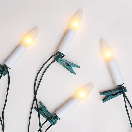 SET 4 x Lampadina di ricambio FELICIA E10/14V/0,1A bianca Fatto in Europa