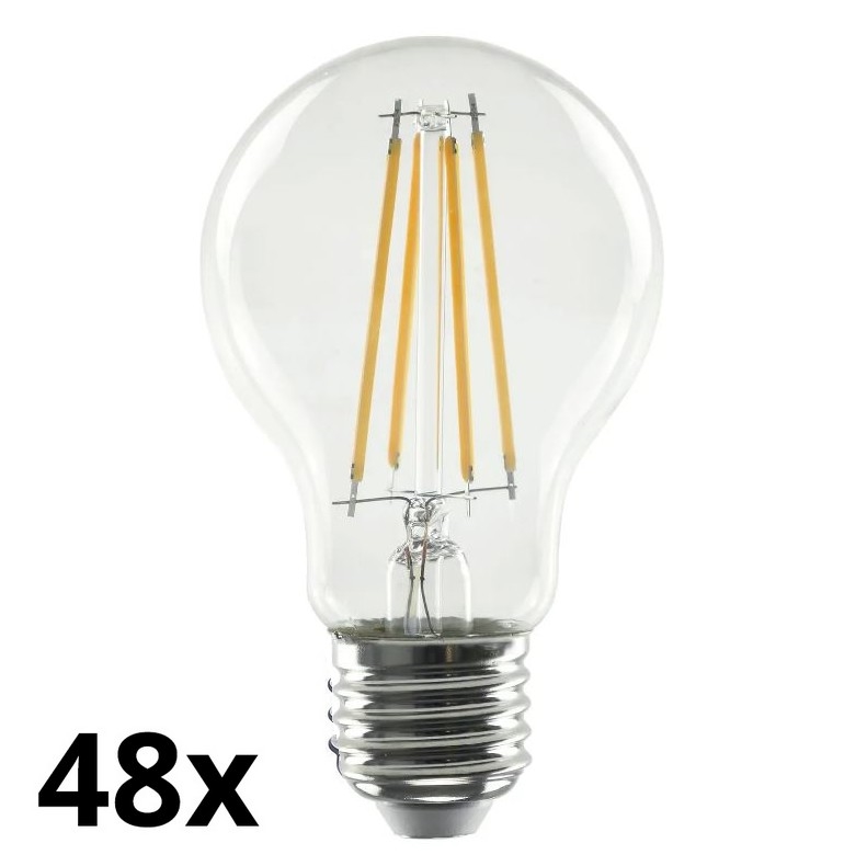 SET 48x Lampadina LED VINTAGE A70 E27/13W/230V 2700K