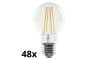 SET 48x Lampadina LED VINTAGE A70 E27/13W/230V 2700K