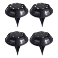 SET 4x Lampada LED solare LED/1,2V 200 mAh IP44