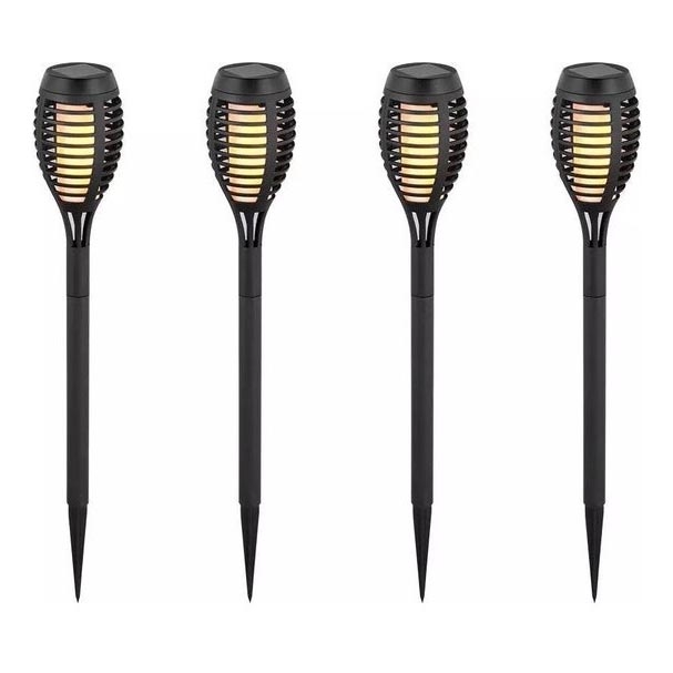 SET 4x Lampada solare LED 4xLED/3,6V 1xAAA IP44 100 mAh