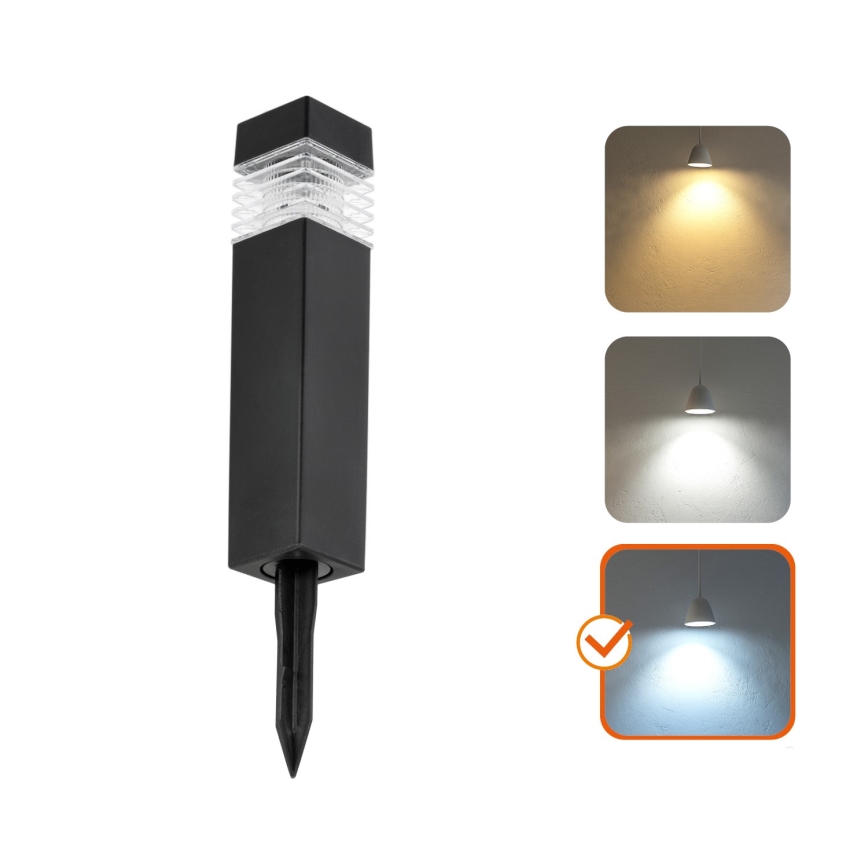 SET 4x Lampada solare LED LED/0,06W/1,2V 1xAAA 6000K IP44 100 mAh