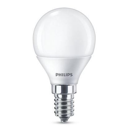 SET 4x LED Lampadina Philips P45 E14/5,5W/230V 2700K