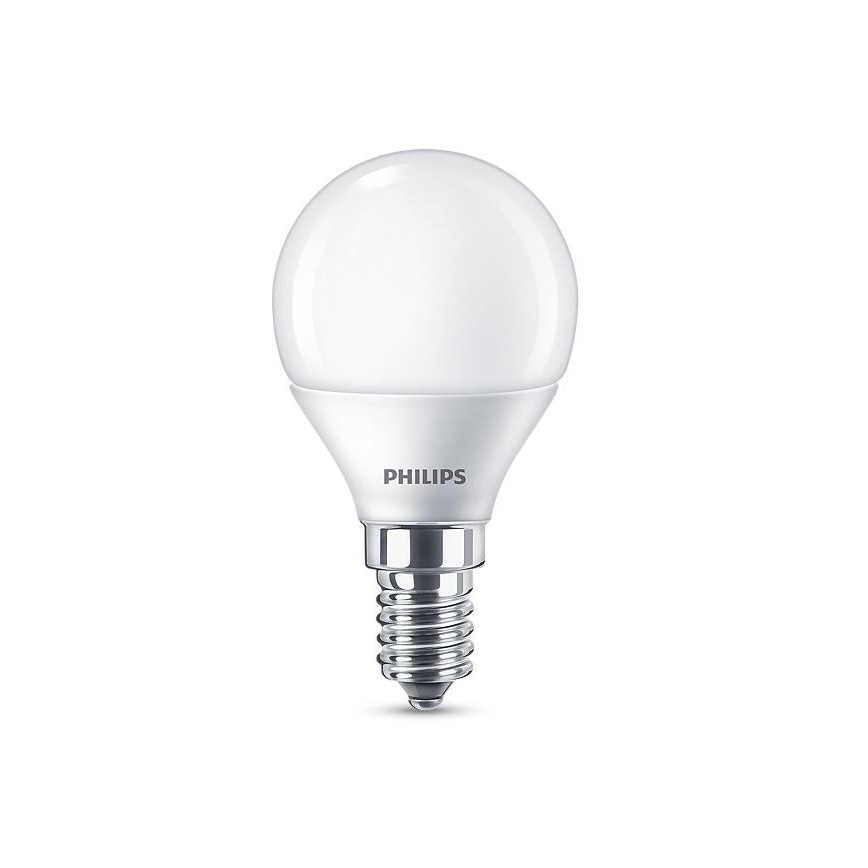 SET 4x LED Lampadina Philips P45 E14/5,5W/230V 2700K
