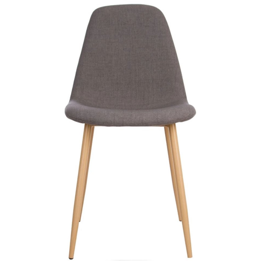 SET 4x Sedia da pranzo ROKA grigio scuro