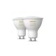 SET 4x Lampadina LED dimmerabile Philips Hue WHITE AMBIANCE GU10/5W/230V 2200-6500K