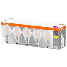 SET 5x Lampadina LED E27/7W/230V 2700K - Osram