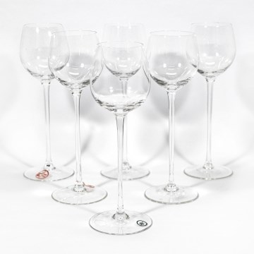 Set 6 bicchieri da vino 130 ml trasparente