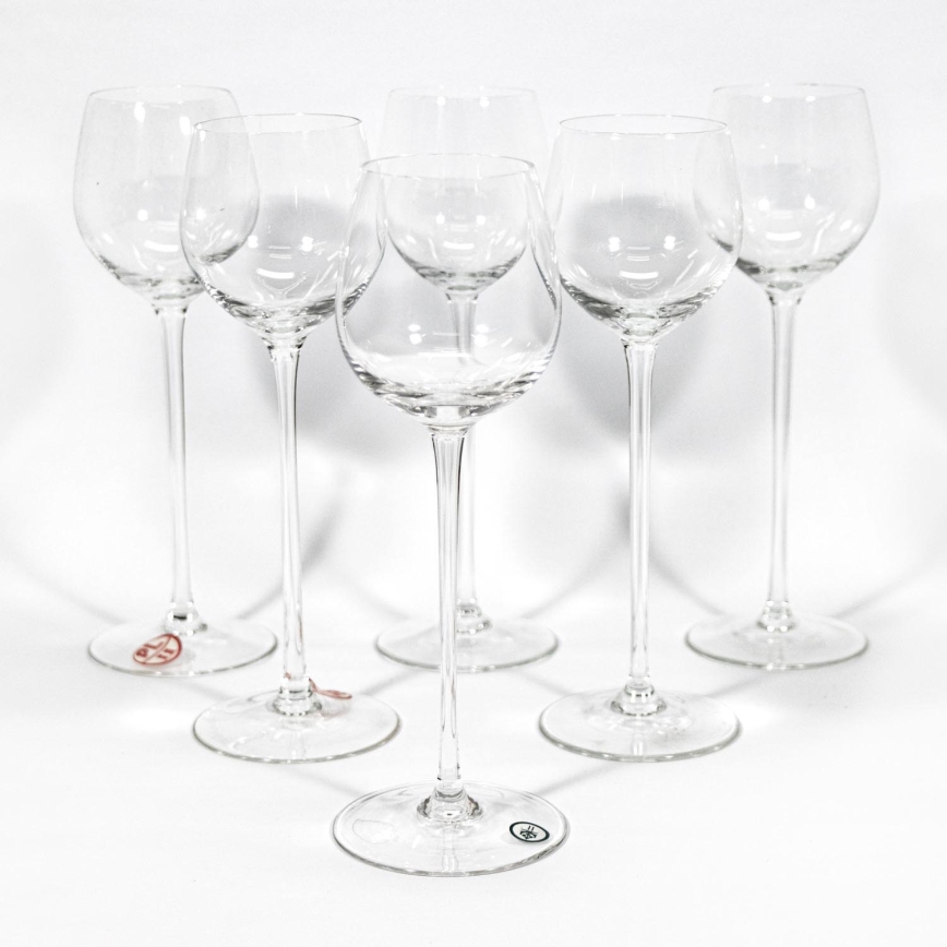 Set 6 bicchieri da vino 130 ml trasparente