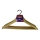SET 6x Appendiabiti 23x44,5 cm legno