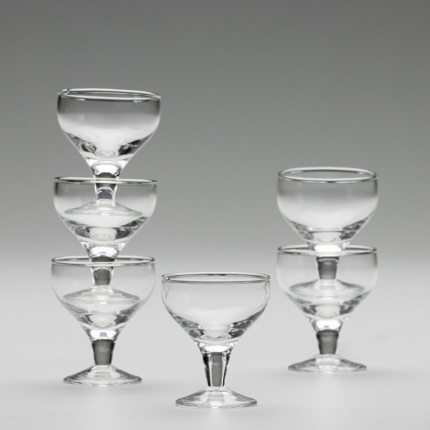 Set 6x bicchiere da liquore limpido