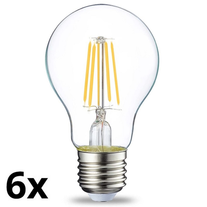 SET 6x Lampadina LED A60 E27/4,3W/230V 2700K