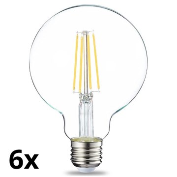 Lampadina LED dimmerabile Philips Hue WHITE FILAMENT G93 E27/7W/230V 2100K