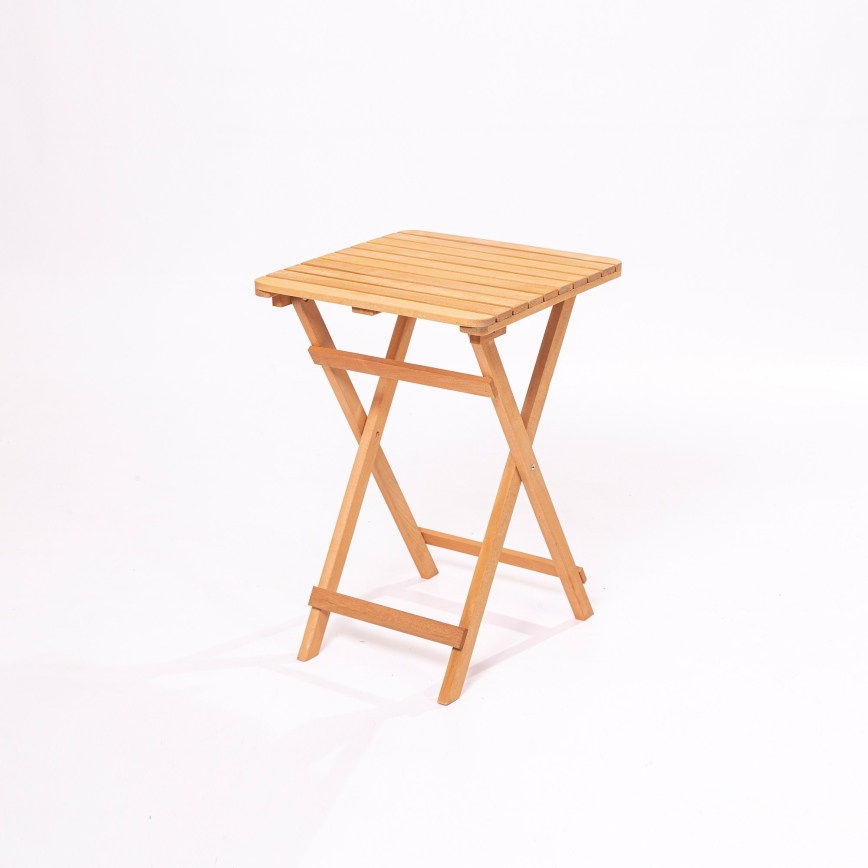 Set balcone con cuscino faggio
