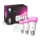 Set base Philips Hue WHITE AND COLOR AMBIANCE 3xE27/9W/230V 2000-6500K + dispositivo di interconnessione