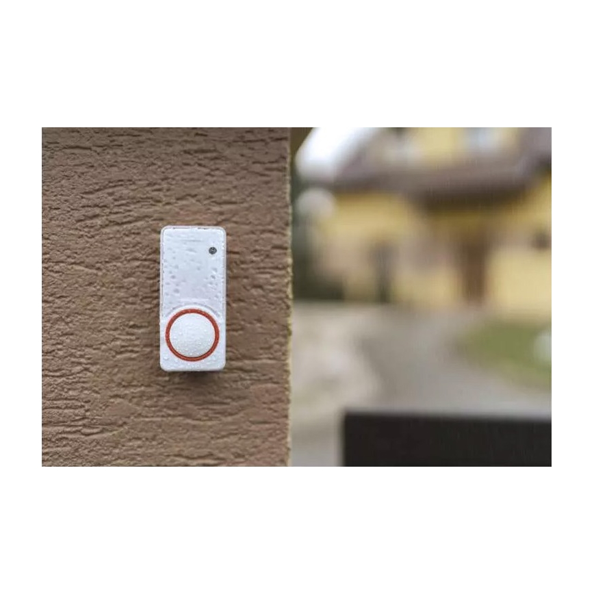 SET Campanello con presa wireless + 2 pulsanti 230V IP44