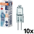 Set da 10 lampadine per forno HALOSTAR G4/10W/12V 2700K - Osram