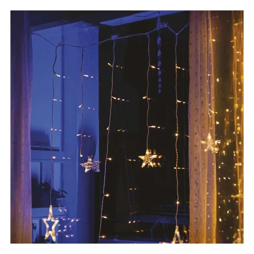 Set da 10 supporti doppi per luci natalizie