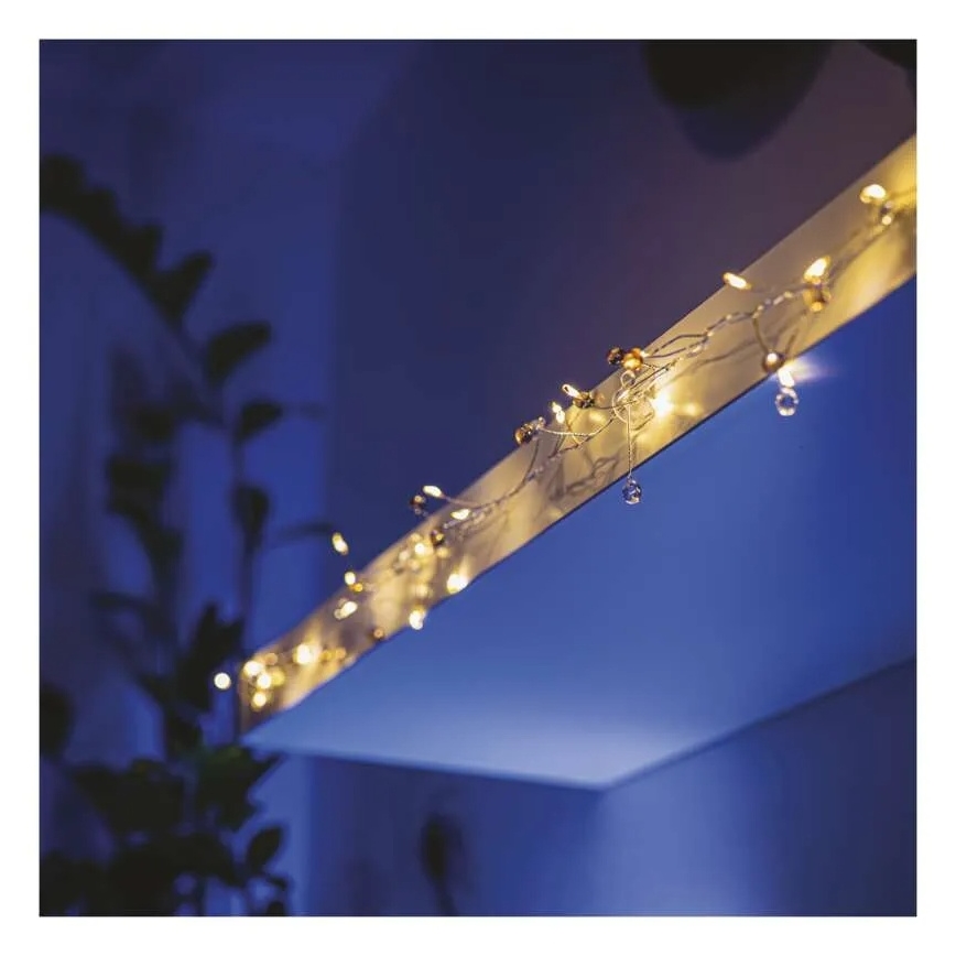 Set da 10 supporti per catene luminose natalizie