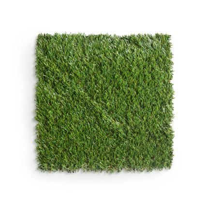Set da 11 pezzi di erba sintetica 30x30 cm, altezza delle fibre 20 mm, verde