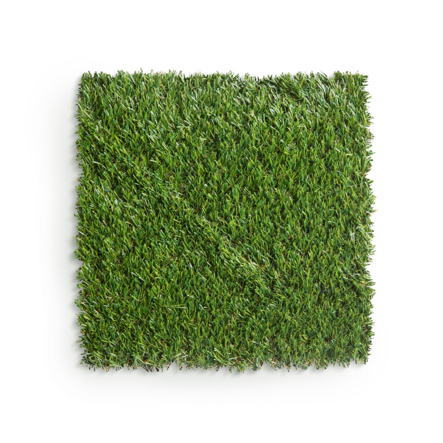 Set da 11 pezzi di erba sintetica 30x30 cm, altezza delle fibre 20 mm, verde