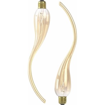 Set da 2 lampadine LED dimmerabili LAMDA E27/4W/230V 2100K dorate
