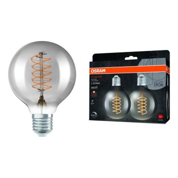 Set da 2 lampadine LED dimmerabili Vintage Filament E27/7,8W/230V 1800K - Osram