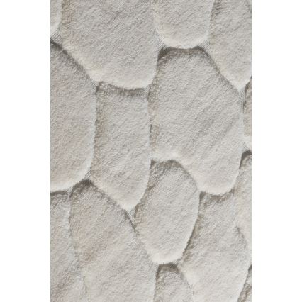 Set da 2 tappeti da bagno LINO 60 x 100 cm crema