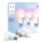 Set da 3 lampadine LED dimmerabili Philips Hue White And Color Ambiance Essential E27/8W/230V 2200-6500K