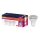 Set da 3 lampadine LED riflettore PAR16 GU10/6,9W/230V 4000K 60° - Osram