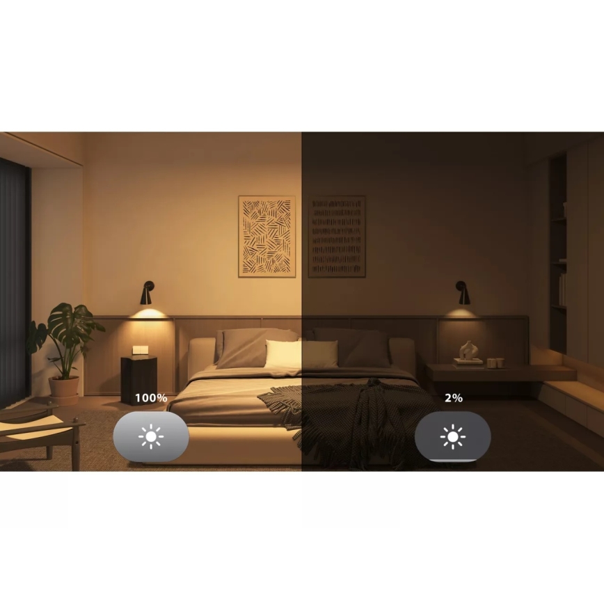 Set da 4 lampadine LED dimmerabili Philips Hue White Ambiance E27/6W/230V 1000-20000K