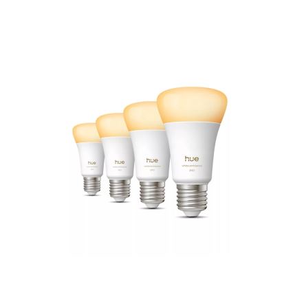 Set da 4 lampadine LED dimmerabili Philips Hue White Ambiance E27/6W/230V 1000-20000K