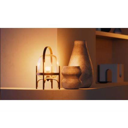 Set da 4 lampadine LED dimmerabili Philips Hue WHITE E27/7W/230V 2700K