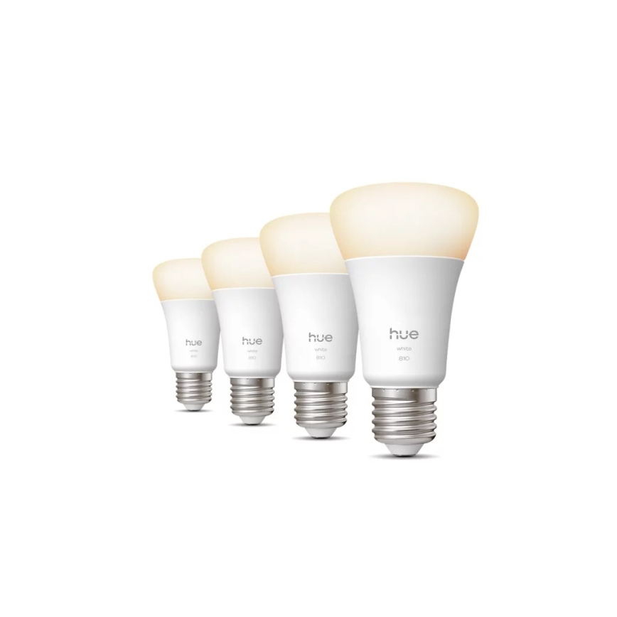 Set da 4 lampadine LED dimmerabili Philips Hue WHITE E27/7W/230V 2700K