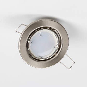 Set da 5 faretti da incasso per bagno 1xGU10/4W/230V IP23 cromo opaco